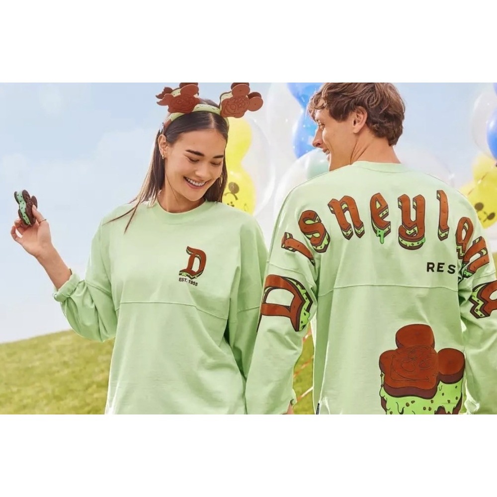 WDW Disney World Mickey Ice Cream Sandwich Mint Green Spirit Jersey Size XL
